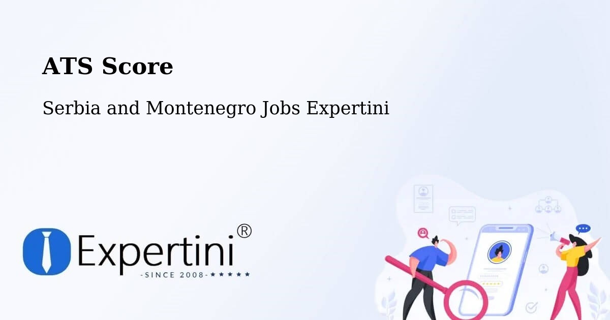 Resume ATS Score & Job Description Match Tool – Truro - Serbia and Montenegro Jobs Expertini
