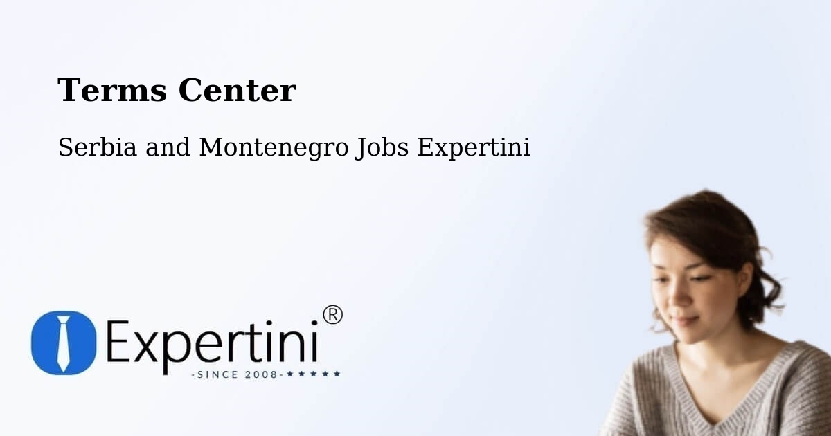 Terms of Service – Truro - Serbia and Montenegro Jobs Expertini